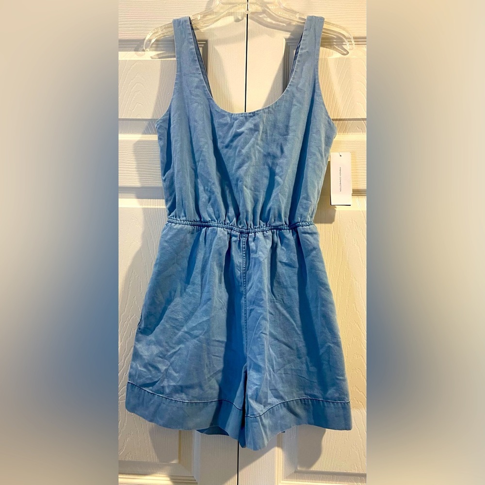 French Connection denim romper XS originally $99, new without tags